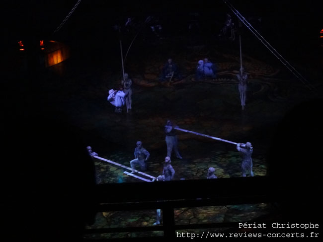 Le Cirque du Soleil avec le spectacle "Alegria"  l'Arena de Genve le 22 dcembre 2012