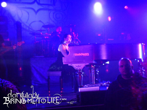 Evanescence  l'Olympia de Paris le 08/11/2006