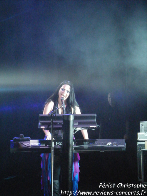 Evanescence  l'Olympia de Paris le 16 novembre 2011