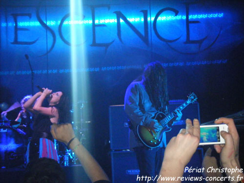 Evanescence  l'Olympia de Paris le 16 novembre 2011