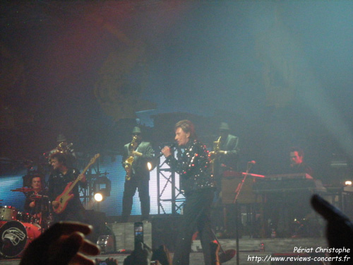 Johnny Hallyday  l'Arena de Genve le 27 octobre 2009