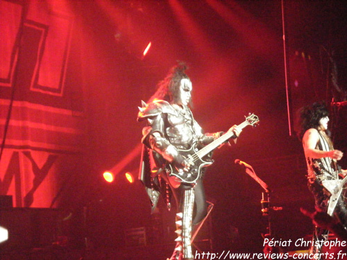 Kiss  l'Arena de Genve le 17 mai 2010
