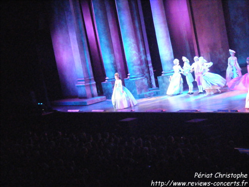 Comdie musicale Mozart l'Opra Rock  l'Arena de Genve le 17 avril 2010