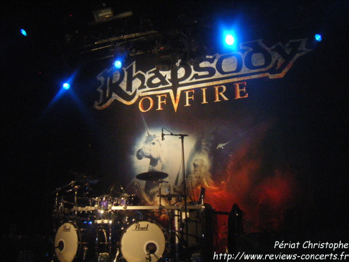 Rhapsody Of Fire au Bataclan de Paris le 8 avril 2012