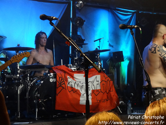 Sabaton au Rocking Chair de Vevey le 17 septembre 2012