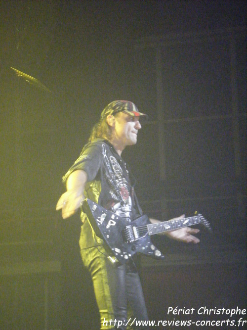 Scorpions  l'Arena de Genve le 4 novembre 2011
