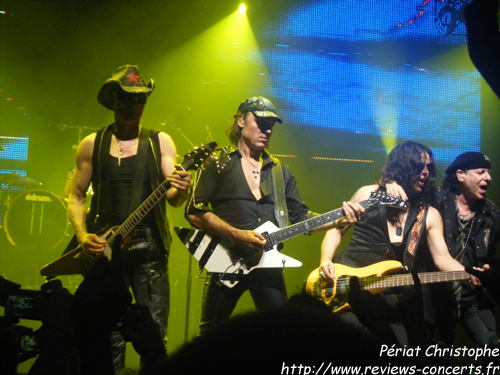 Scorpions  l'Olympia Bruno Coquatrix de Paris le 19 mai 2010