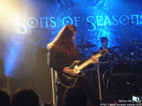 Sons Of Seasons  l'Elyse Montmartre le 7 novembre 2009