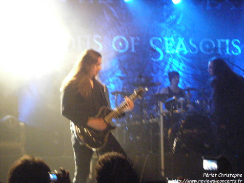 Sons Of Seasons  l'Elyse Montmartre le 7 novembre 2009