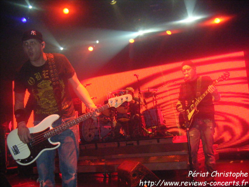 3 Doors Down au Bataclan de Paris le 6 mars 2012