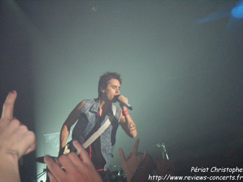 30 Seconds To Mars au Transbordeur de Villeurbanne (Lyon) le 20 novembre 2011