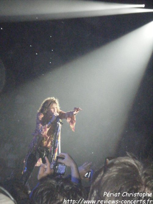 Aerosmith au Palais Omnisports de Paris-Bercy le 29 juin 2010