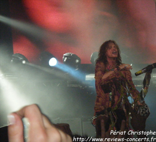 Aerosmith au Palais Omnisports de Paris-Bercy le 29 juin 2010