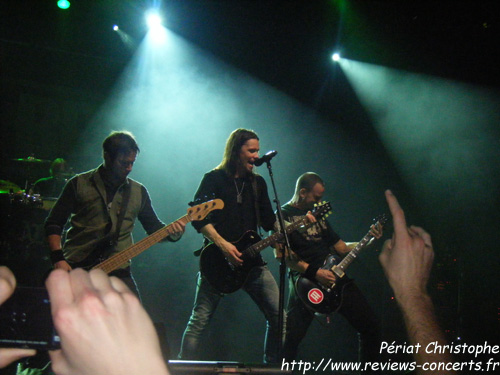 Alter Bridge au Transbordeur de Villeurbanne (Lyon) le 31 octobre 2011