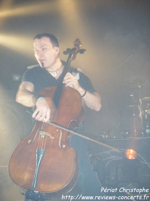 Apocalyptica aux Docks de Lausanne le 10 avril 2011