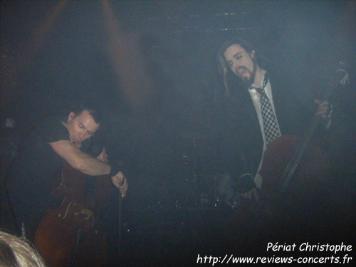 Apocalyptica aux Docks de Lausanne le 10 avril 2011