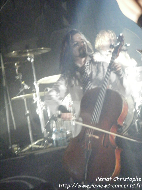 Apocalyptica aux Docks de Lausanne le 10 avril 2011