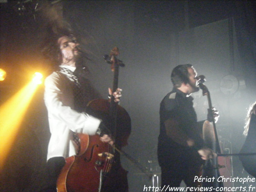 Apocalyptica aux Docks de Lausanne le 10 avril 2011