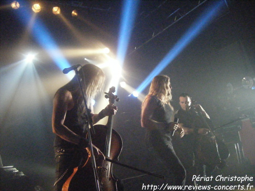 Apocalyptica aux Docks de Lausanne le 10 avril 2011