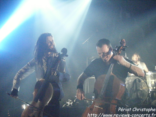 Apocalyptica aux Docks de Lausanne le 10 avril 2011