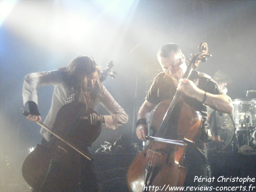 Apocalyptica aux Docks de Lausanne le 10 avril 2011