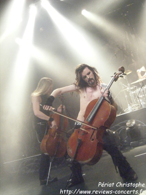 Apocalyptica aux Docks de Lausanne le 10 avril 2011