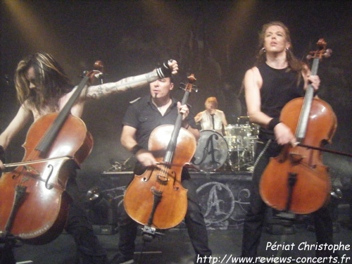 Apocalyptica aux Docks de Lausanne le 10 avril 2011