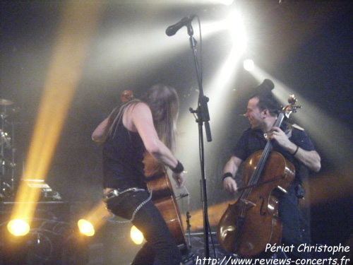 Apocalyptica aux Docks de Lausanne le 10 avril 2011