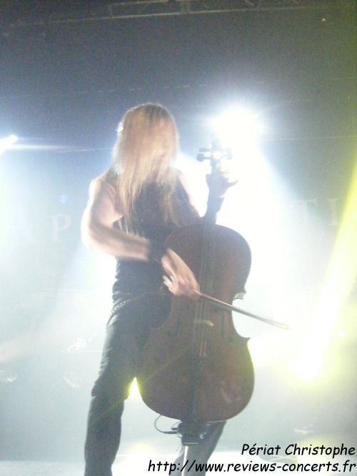 Apocalyptica aux Docks de Lausanne le 10 avril 2011