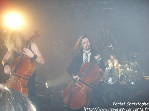 Apocalyptica aux Docks de Lausanne le 10 avril 2011