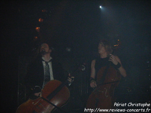 Apocalyptica aux Docks de Lausanne le 10 avril 2011