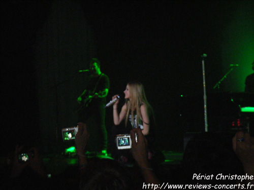 Avril Lavigne au Zénith de Paris le 17 septembre 2011
