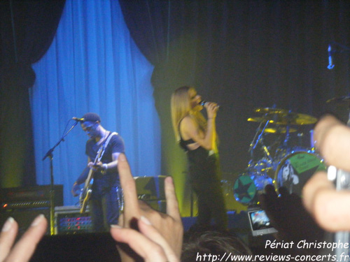 Avril Lavigne au Znith de Paris le 17 septembre 2011