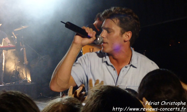 Bastian Baker au Parc de la Grange de Genve le 24 aot 2012