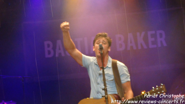 Bastian Baker au Parc de la Grange de Genve le 24 aot 2012