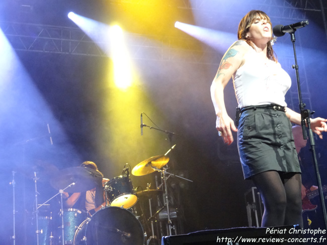 Beth Hart au Guitare en Scne Festival de Saint-Julien-en-Genevois le 27 juillet 2012