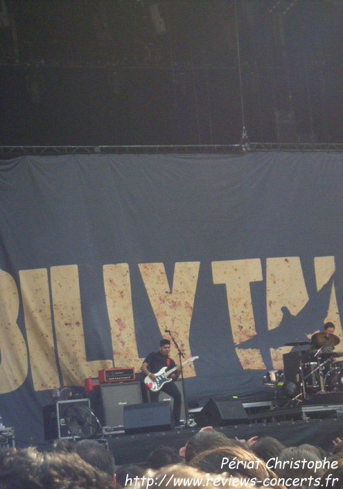 Billy Talent au Parc des Princes de Paris le 26 juin 2010