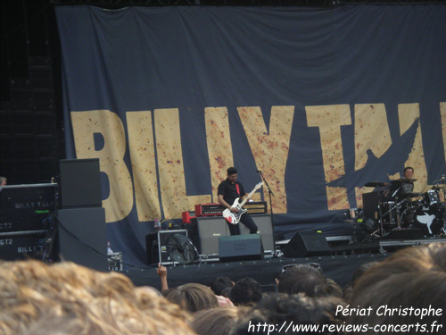 Billy Talent au Parc des Princes de Paris le 26 juin 2010