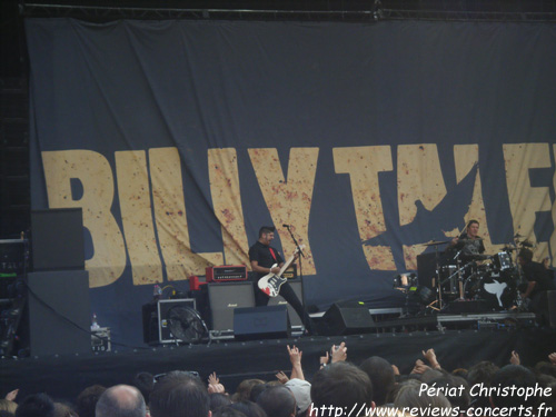 Billy Talent au Parc des Princes de Paris le 26 juin 2010