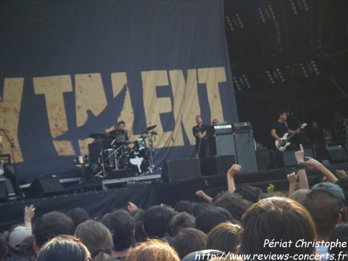 Billy Talent au Parc des Princes de Paris le 26 juin 2010