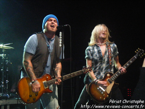 Black Stone Cherry au Transbordeur de Villeurbanne (Lyon) le 31 octobre 2011