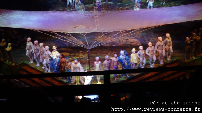 Le Cirque du Soleil avec le spectacle "Alegria"  l'Arena de Genve le 22 dcembre 2012