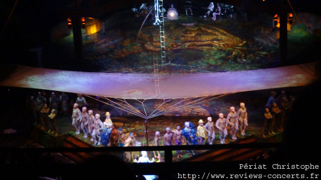 Le Cirque du Soleil avec le spectacle "Alegria"  l'Arena de Genve le 22 dcembre 2012