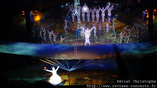 Le Cirque du Soleil avec le spectacle "Alegria"  l'Arena de Genve le 22 dcembre 2012