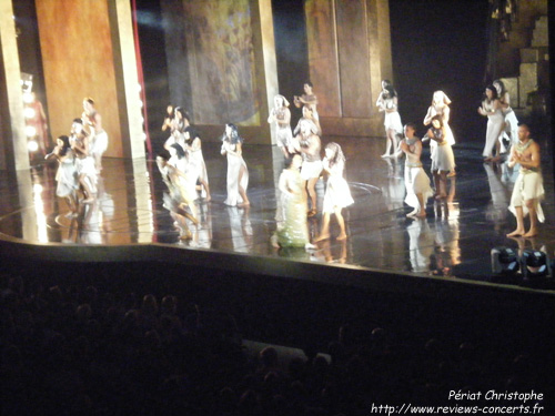 Comédie musicale Cléopâtre à Genève le 5 juillet 2009