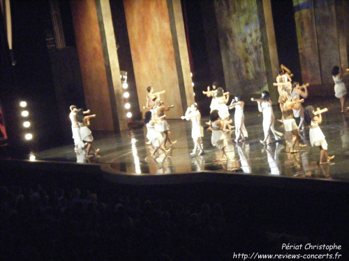 Comédie musicale Cléopâtre à Genève le 5 juillet 2009