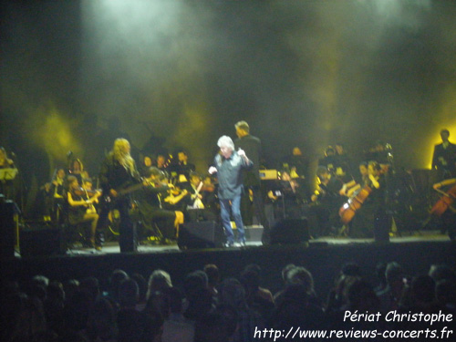 Dan McCafferty, chanteur de Nazareth,  l'Arena de Genve le 14 janvier 2011