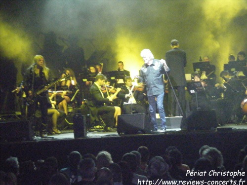 Dan McCafferty, chanteur de Nazareth,  l'Arena de Genve le 14 janvier 2011