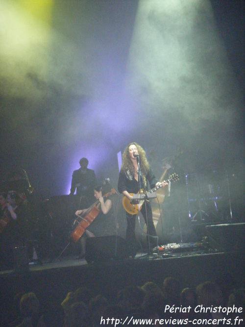 Dan McCafferty, chanteur de Nazareth, à l'Arena de Genève le 14 janvier 2011