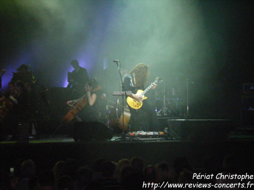 Dan McCafferty, chanteur de Nazareth, à l'Arena de Genève le 14 janvier 2011